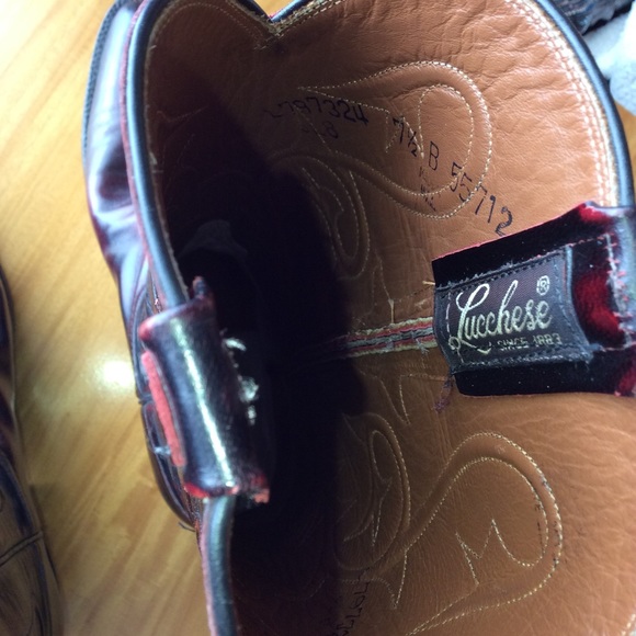 Lucchese  Boots Vintage Size 7.5B - Picture 3 of 7